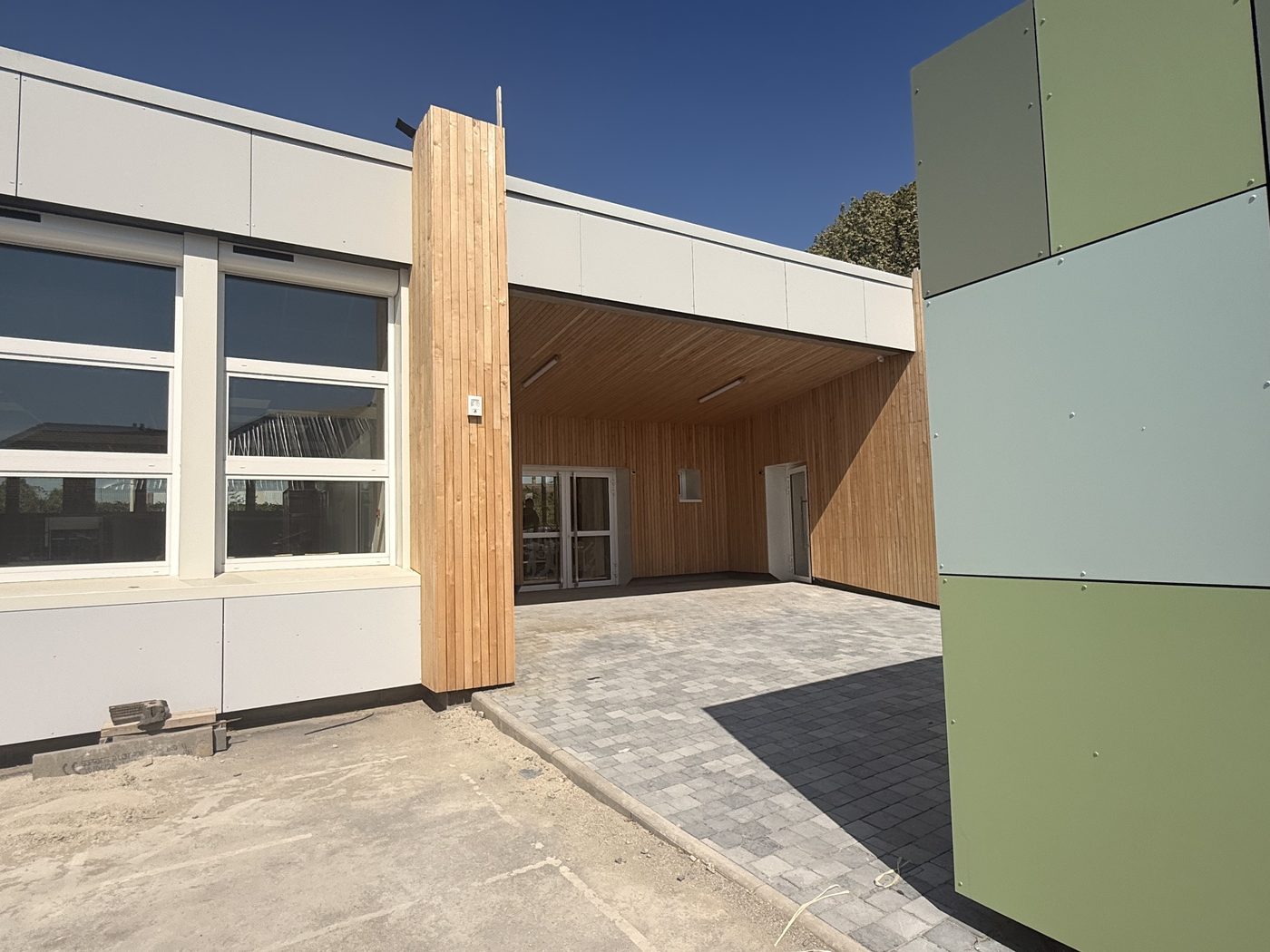 Un bâtiment de l'école Jacques Brel reparti à neuf