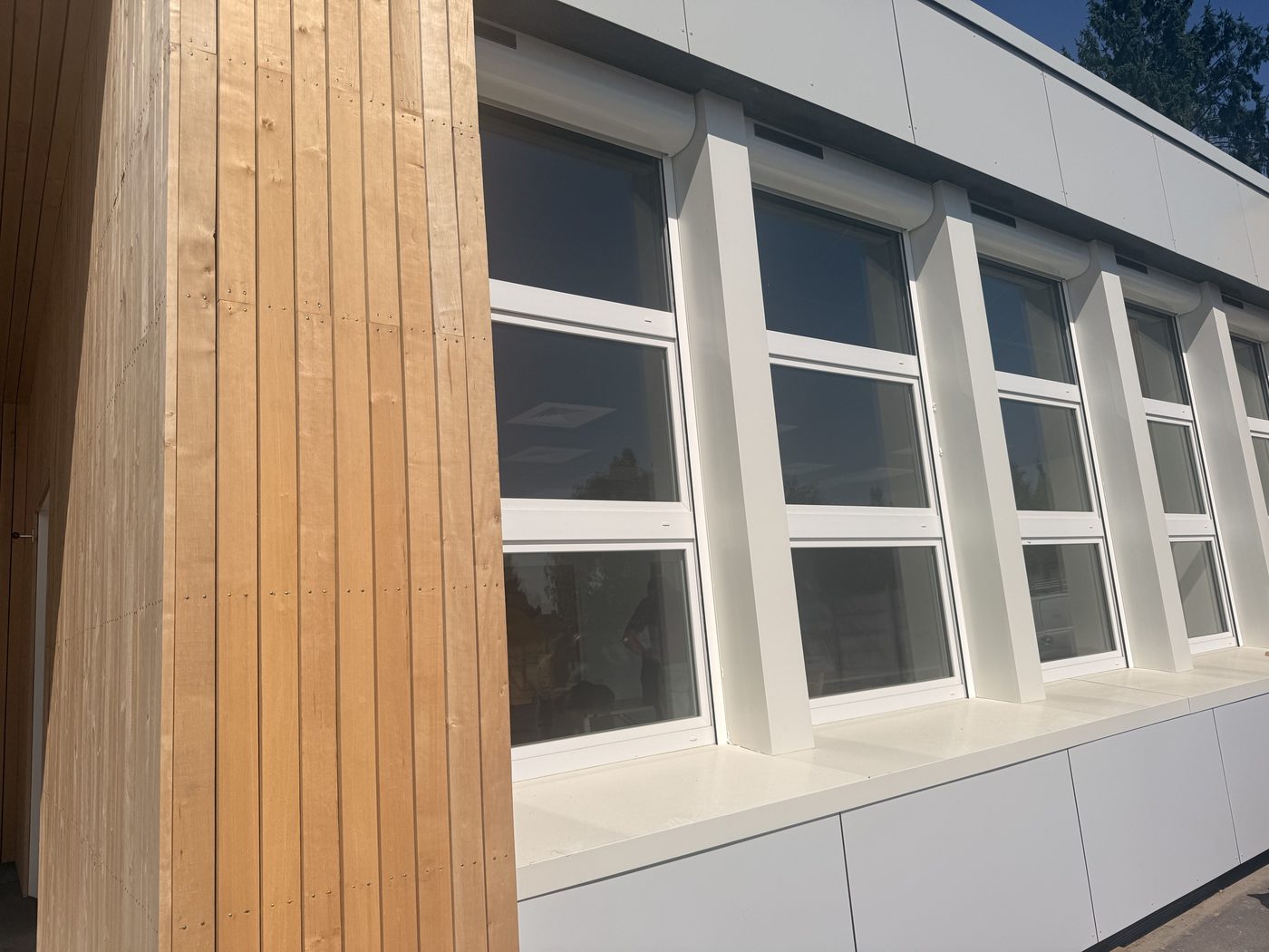 Un bâtiment de l'école Jacques Brel reparti à neuf