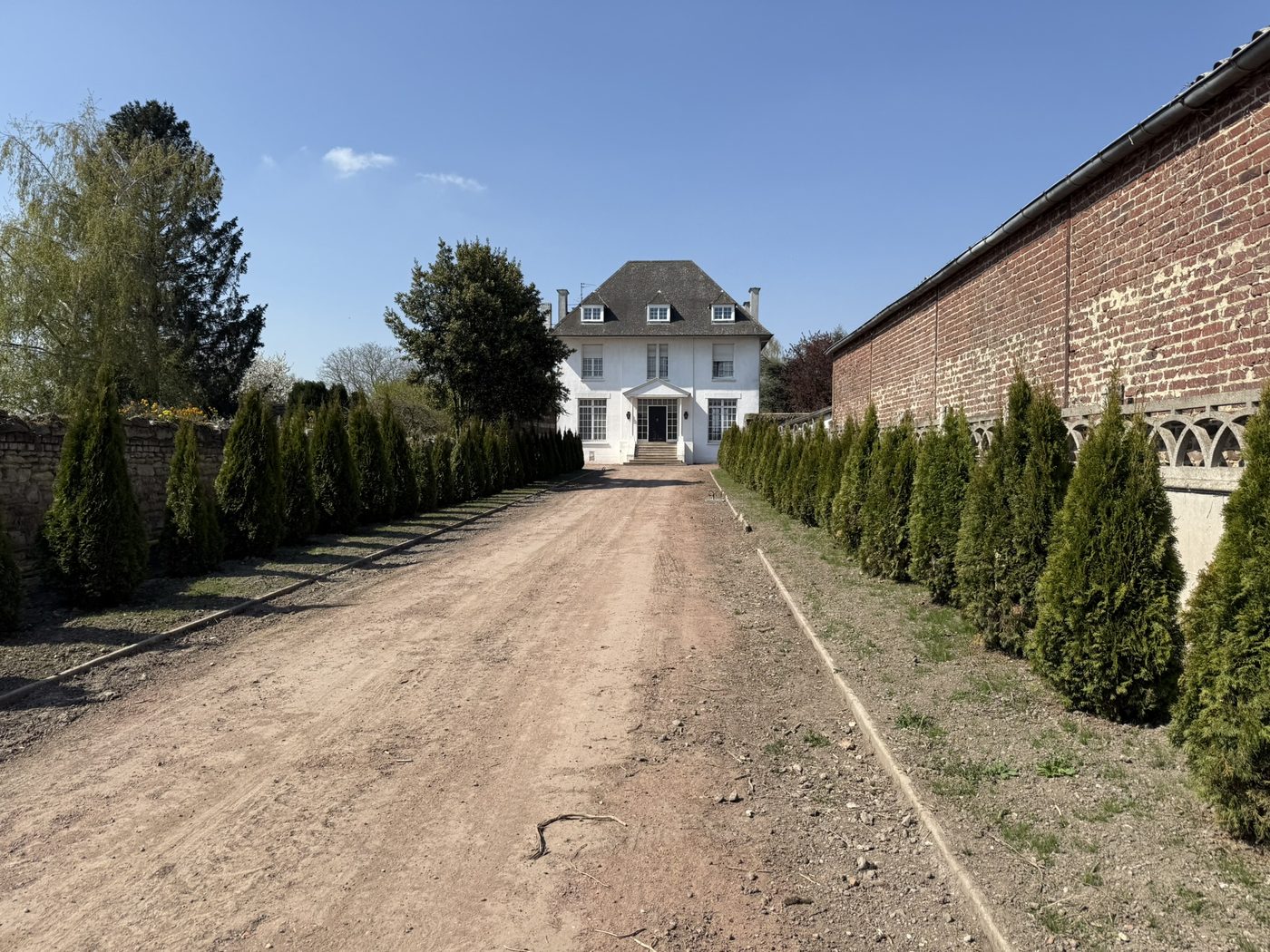 Du bois pour du bois, dans une maison de maître