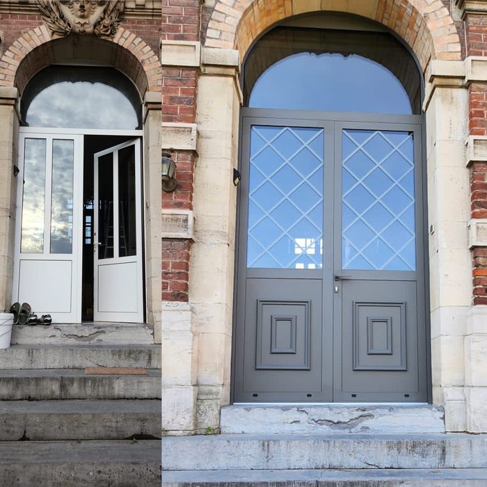 Portes d'entrée — quelques modèles posés