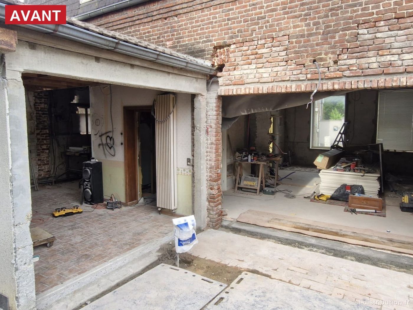 Avant les travaux